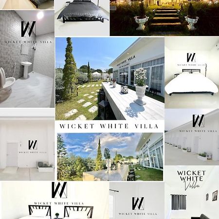 Wicket White Villa Photharam Exteriör bild